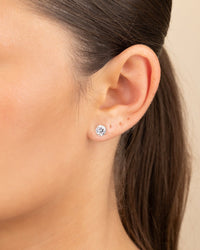 Sterling Silver Everyday Essential CZ Studs - Sterling Forever