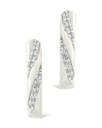 Sterling Silver Adelise Micro Hoops - Sterling Forever