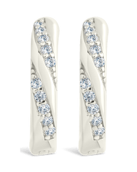 Sterling Silver Adelise Micro Hoops - Sterling Forever