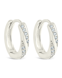Sterling Silver Adelise Micro Hoops - Sterling Forever