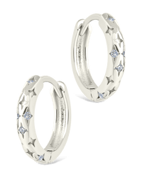 Sterling Silver Blakelyn Micro Hoops - Sterling Forever