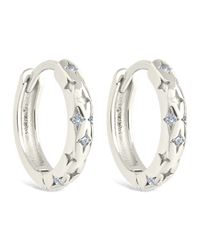 Sterling Silver Blakelyn Micro Hoops - Sterling Forever