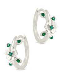 Sterling Silver Cambrie Micro Hoops