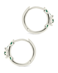 Sterling Silver Cambrie Micro Hoops