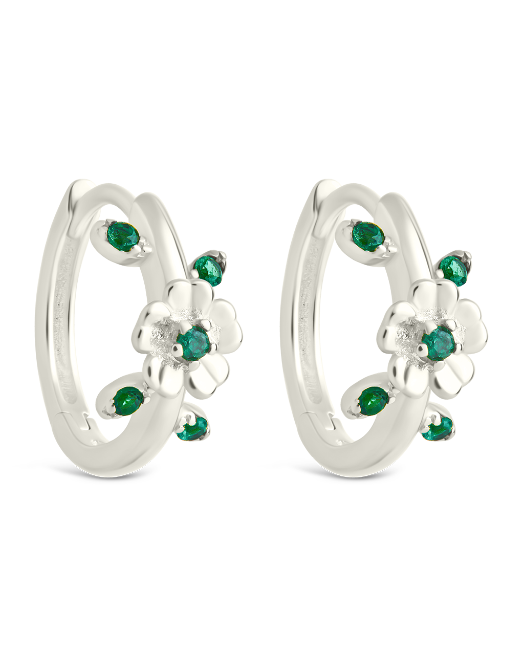 Sterling Silver Cambrie Micro Hoops