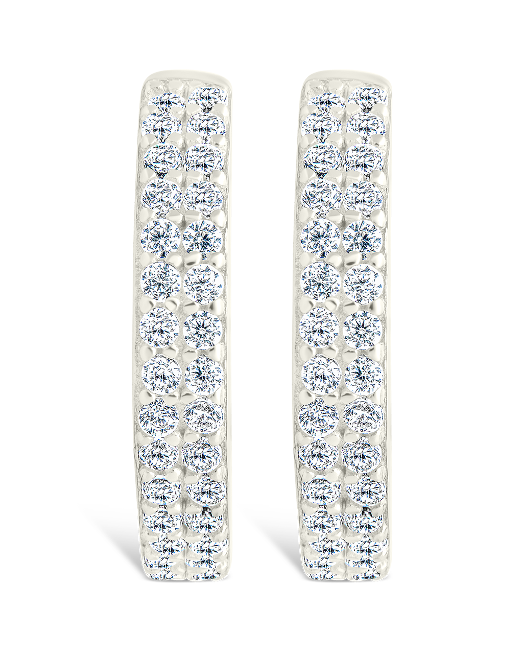 Sterling Silver Emerson Micro Hoops