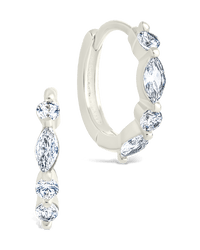 Sterling Silver Kensington Micro Hoops - Sterling Forever