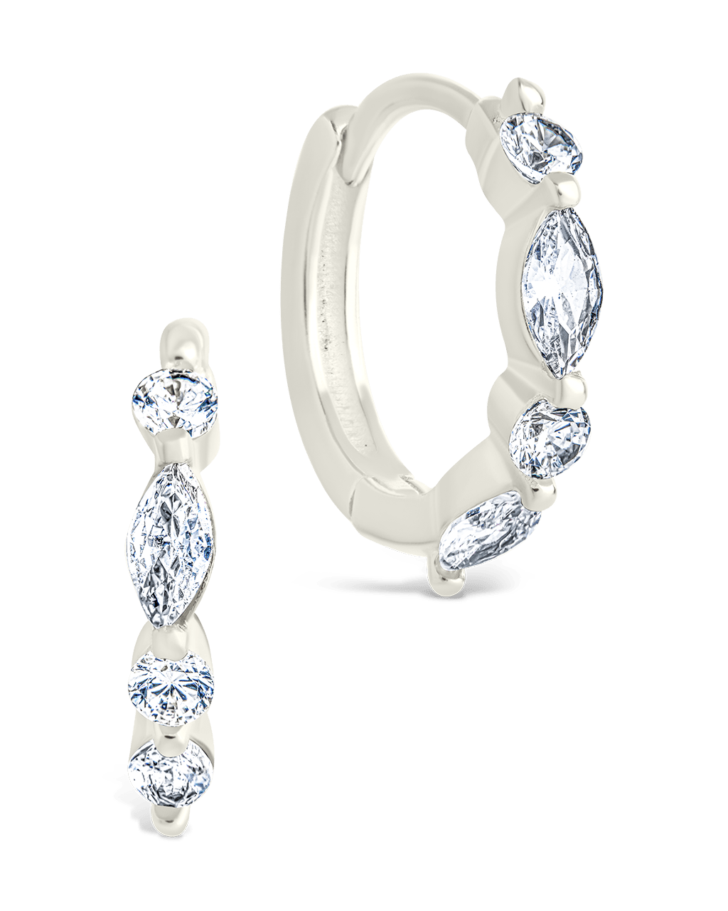 Sterling Silver Kensington Micro Hoops - Sterling Forever