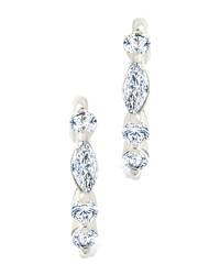 Sterling Silver Kensington Micro Hoops - Sterling Forever