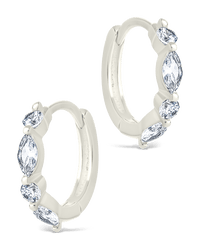 Sterling Silver Kensington Micro Hoops - Sterling Forever