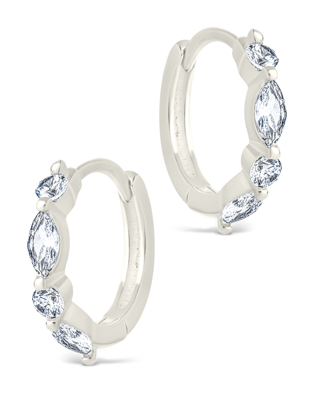 Sterling Silver Kensington Micro Hoops - Sterling Forever