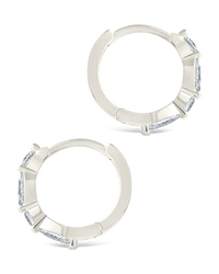 Sterling Silver Kensington Micro Hoops - Sterling Forever