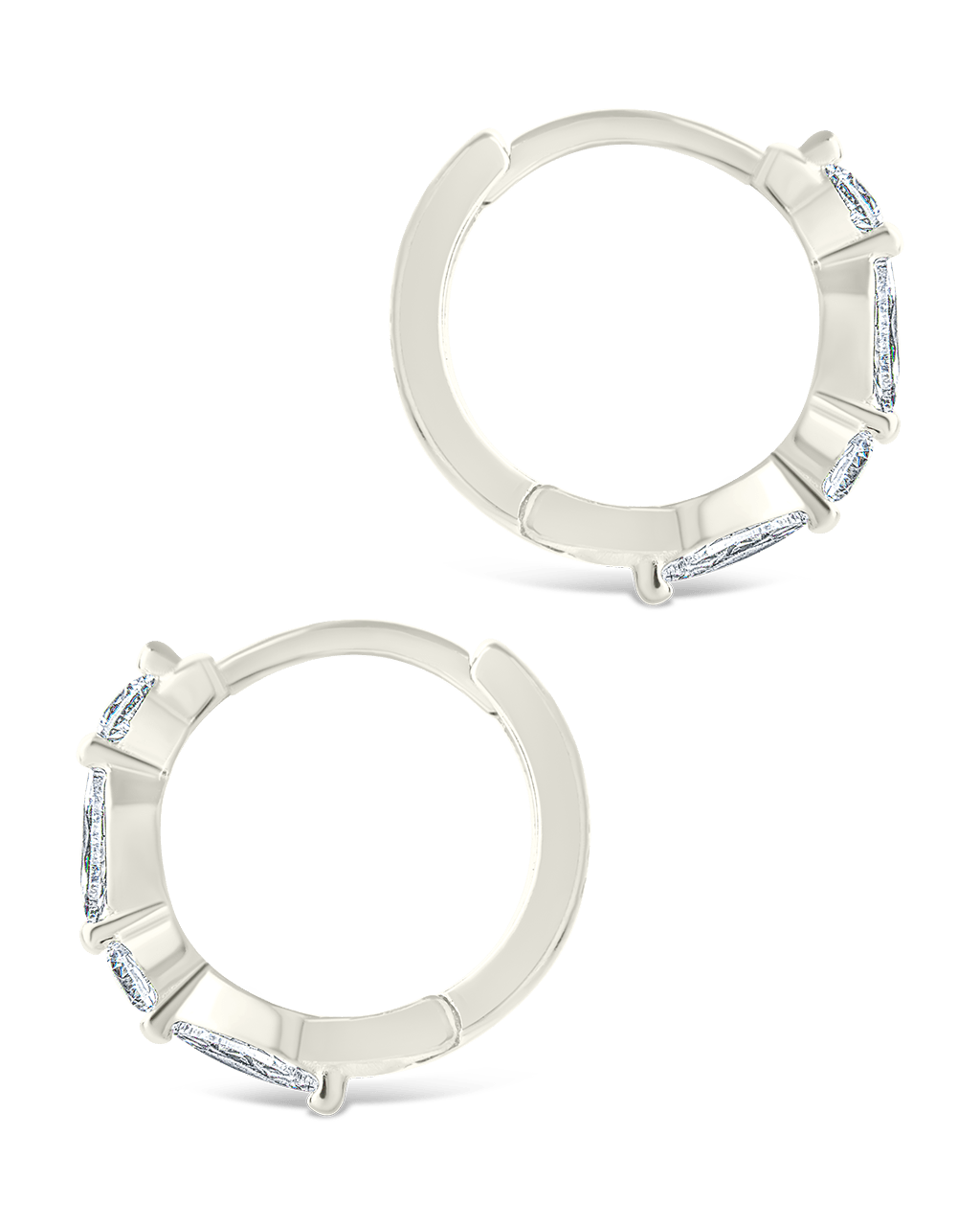 Sterling Silver Kensington Micro Hoops - Sterling Forever