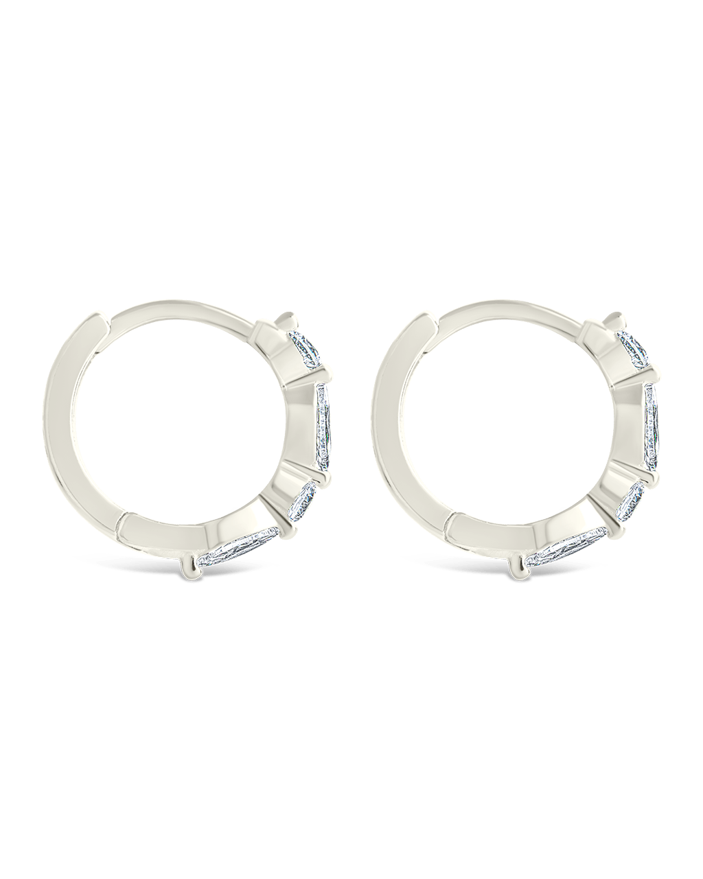 Sterling Silver Kensington Micro Hoops - Sterling Forever