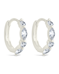 Sterling Silver Kensington Micro Hoops - Sterling Forever