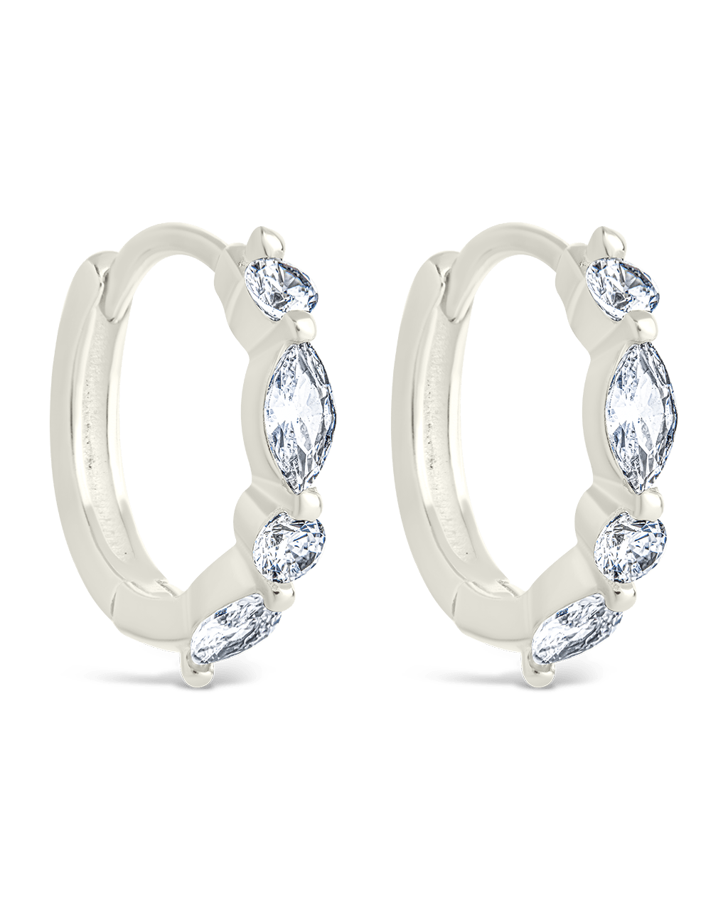 Sterling Silver Kensington Micro Hoops - Sterling Forever
