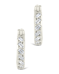 Sterling Silver Norabelle Micro Hoops - Sterling Forever