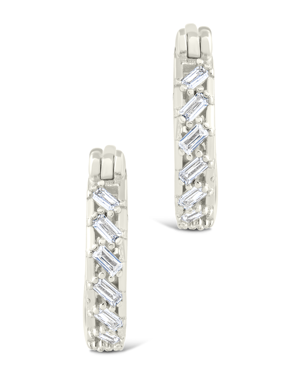 Sterling Silver Norabelle Micro Hoops - Sterling Forever