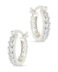 Sterling Silver Norabelle Micro Hoops - Sterling Forever