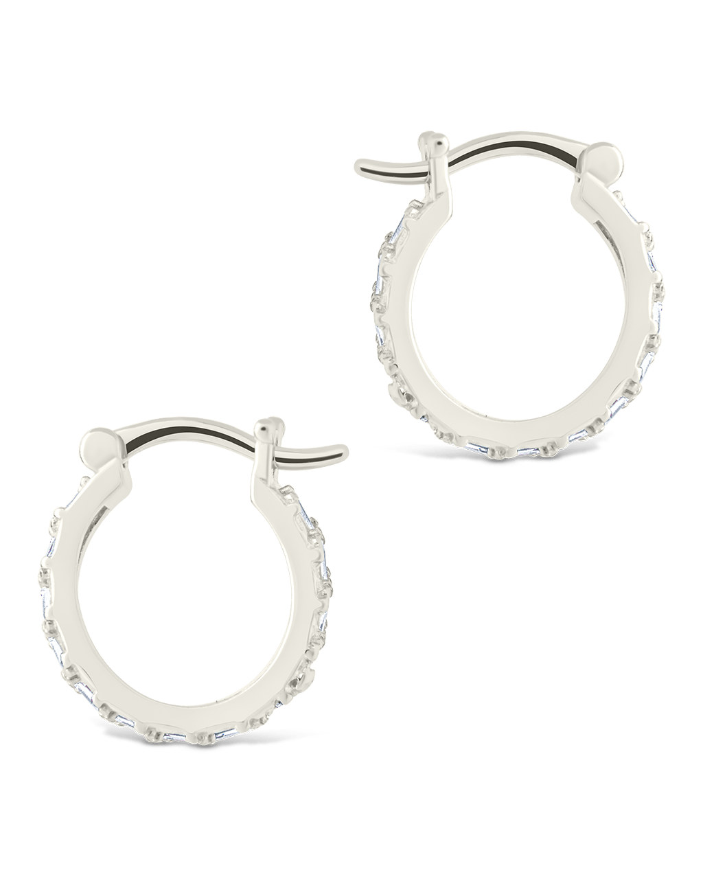 Sterling Silver Norabelle Micro Hoops - Sterling Forever