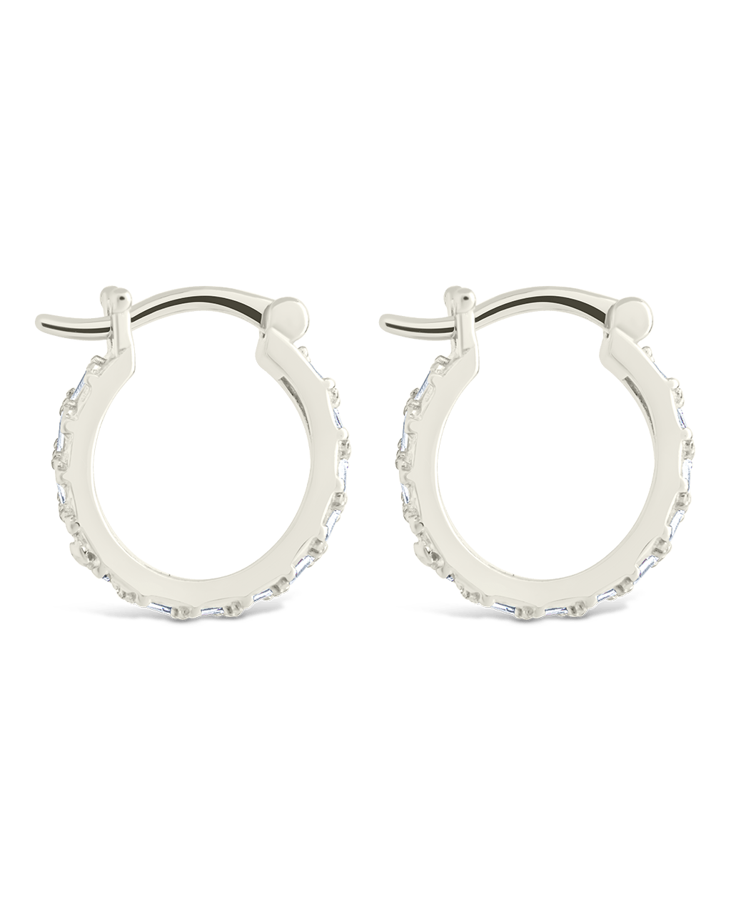Sterling Silver Norabelle Micro Hoops - Sterling Forever