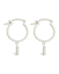 Sterling Silver Oaklyn Micro Hoops - Sterling Forever