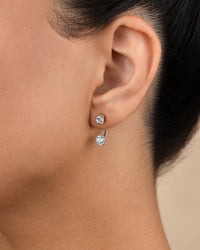 Sterling Silver Brilliant Cut Duo Jackets - Sterling Forever