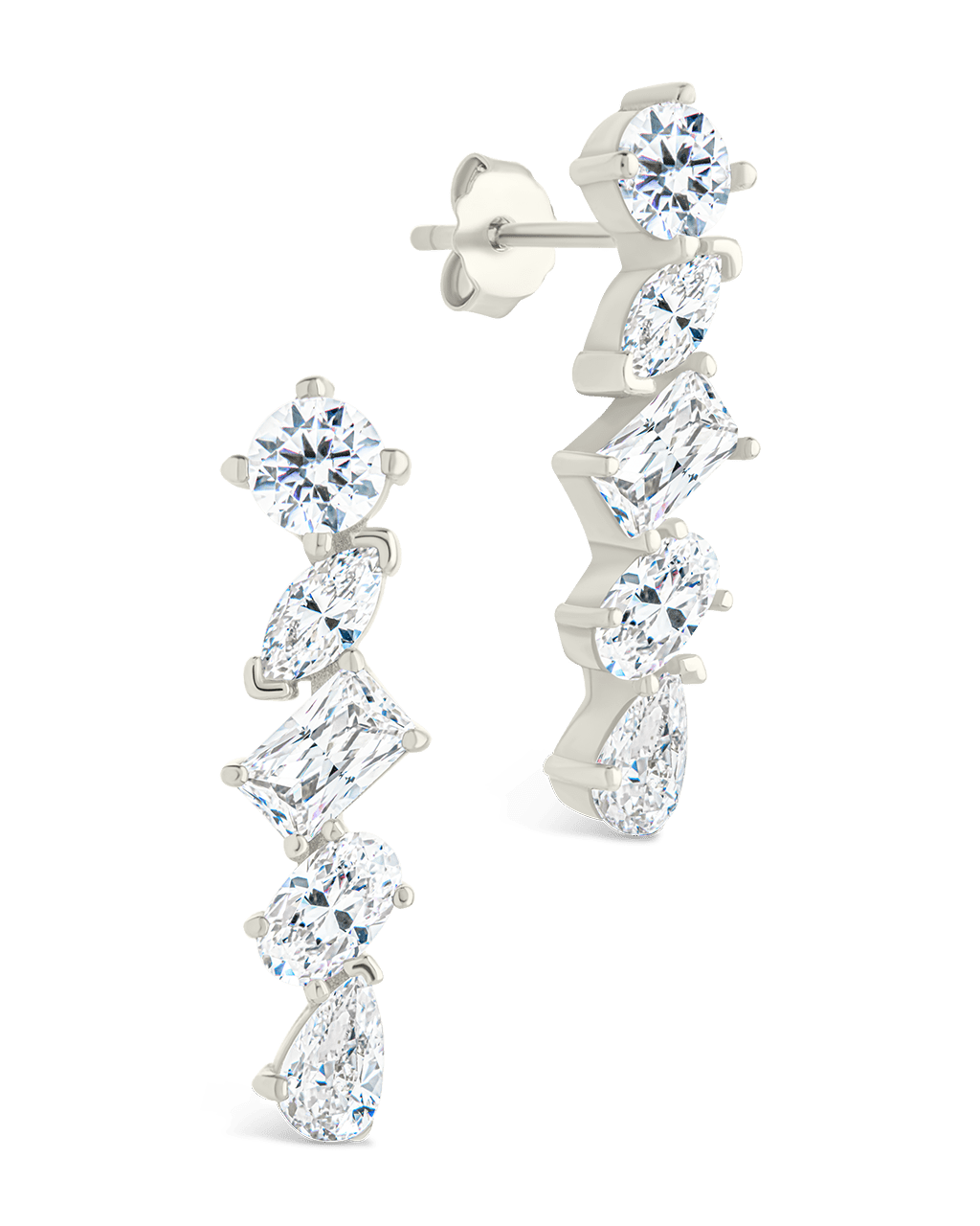 Sterling Silver Blythlyn CZ Studs - Sterling Forever