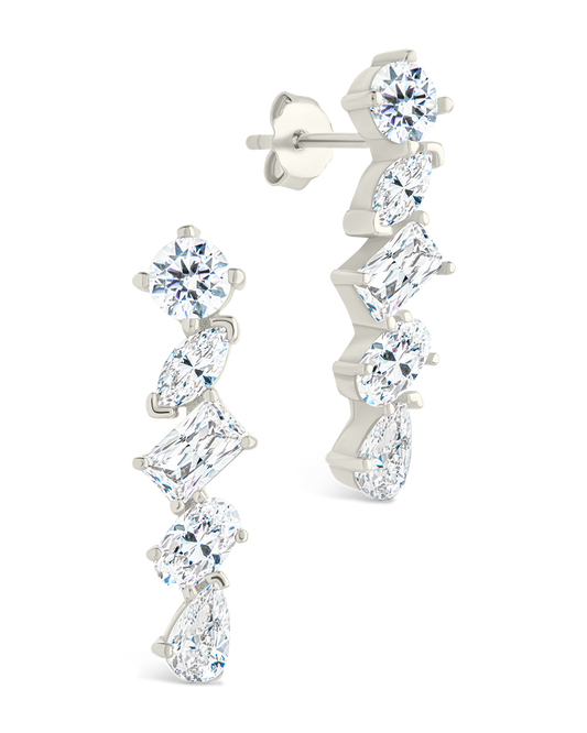 Sterling Silver Blythlyn CZ Studs
