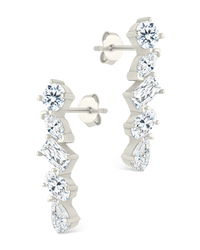 Sterling Silver Blythlyn CZ Studs - Sterling Forever