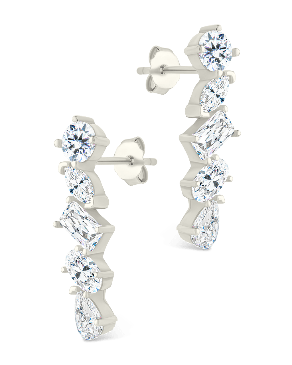 Sterling Silver Blythlyn CZ Studs - Sterling Forever
