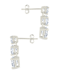 Sterling Silver Opaline Brilliant Cut CZ Studs - Sterling Forever