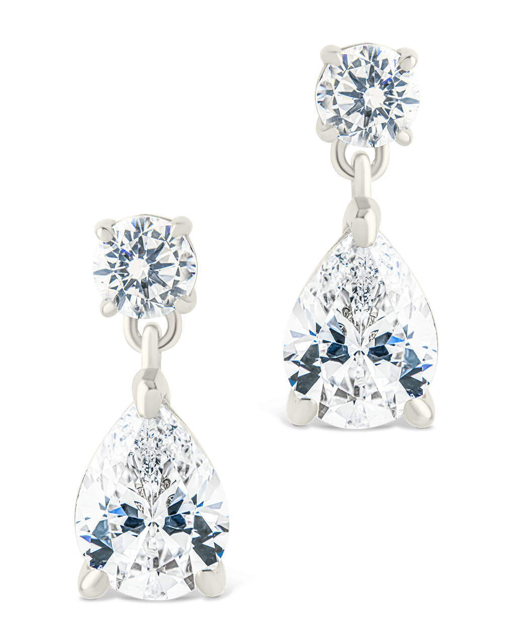 Sterling Silver Imogen CZ Studs - Sterling Forever