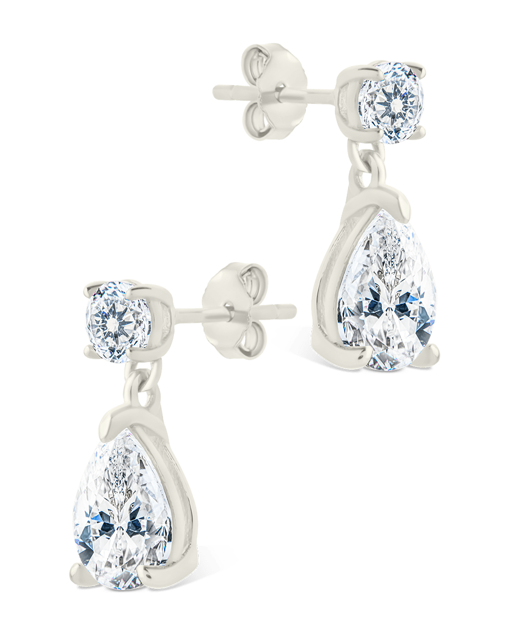 Sterling Silver Imogen CZ Studs - Sterling Forever