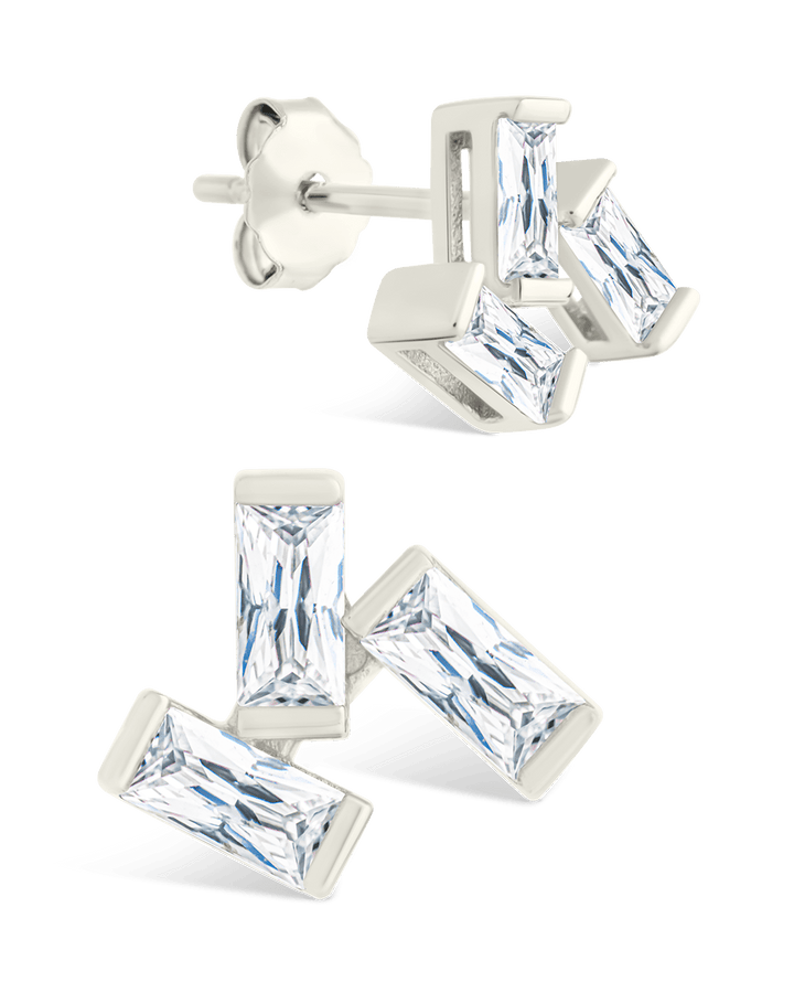 Sterling Silver Macy CZ Studs