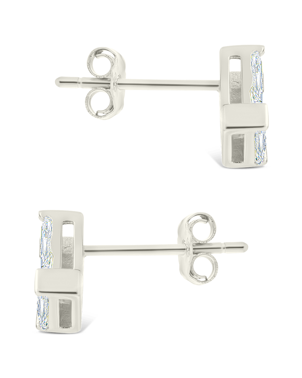 Sterling Silver Macy CZ Studs - Sterling Forever