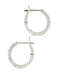 Sterling Silver Lilia CZ Infinity Hoops - Sterling Forever
