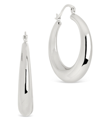Kali Tube Hoop Earrings