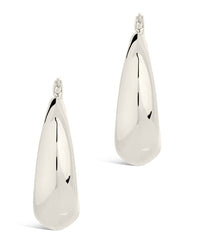 Rae Tube Hoop Earrings - Sterling Forever