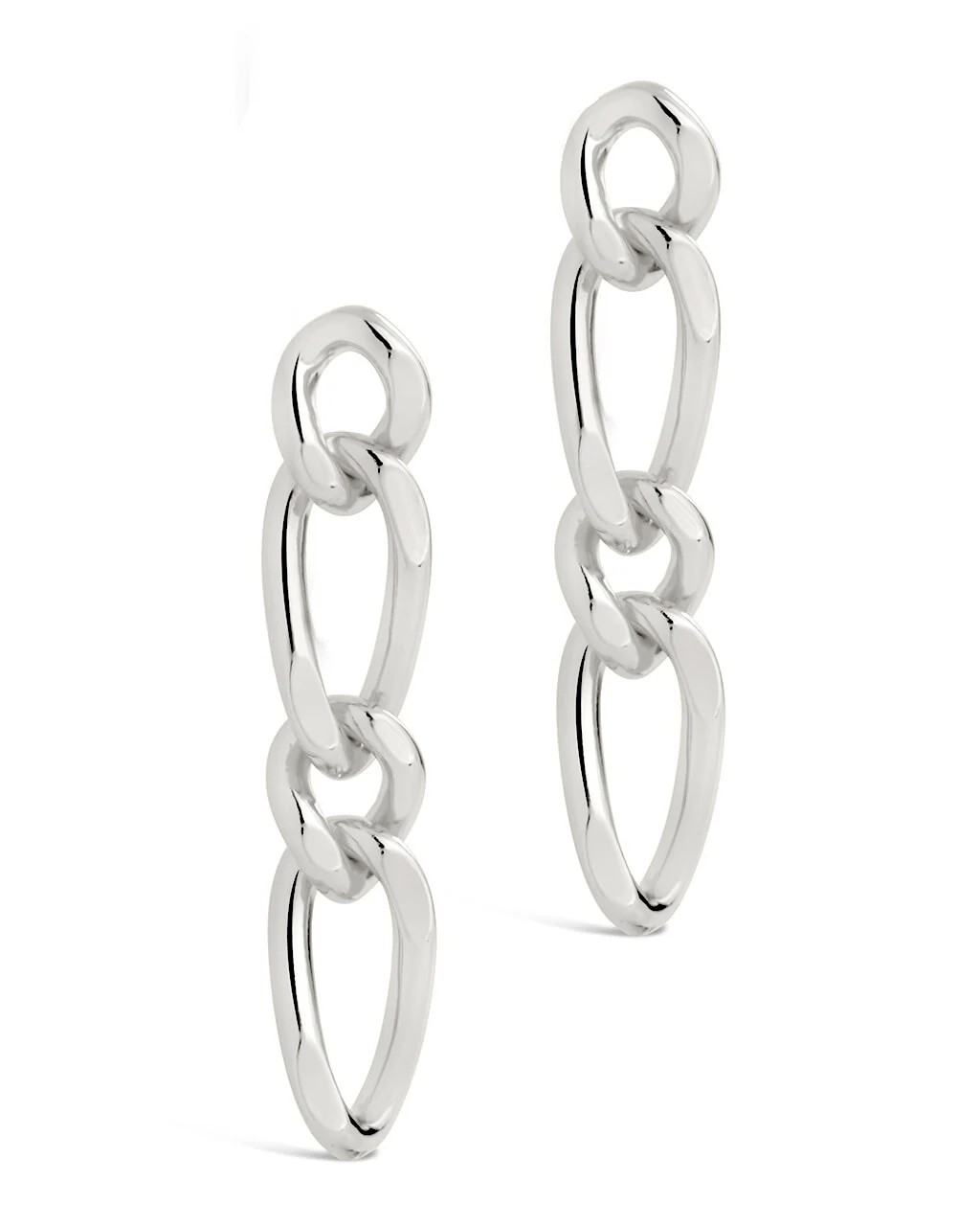Jacqueline Chain Drop Stud Earrings
