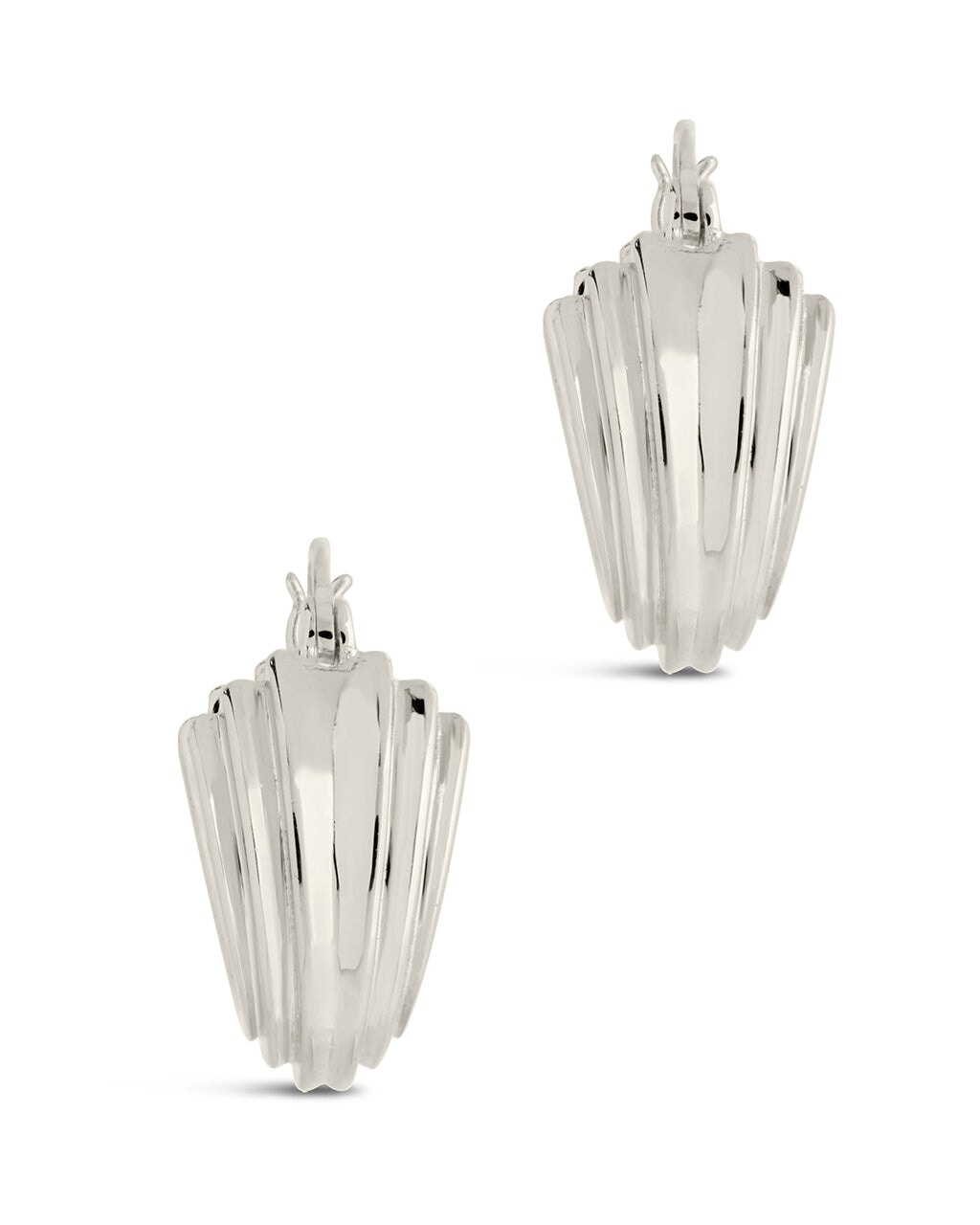 Yamile Hoops Earring Sterling Forever 