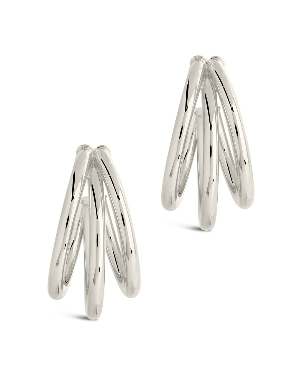Dawn Hoops Earring Sterling Forever 
