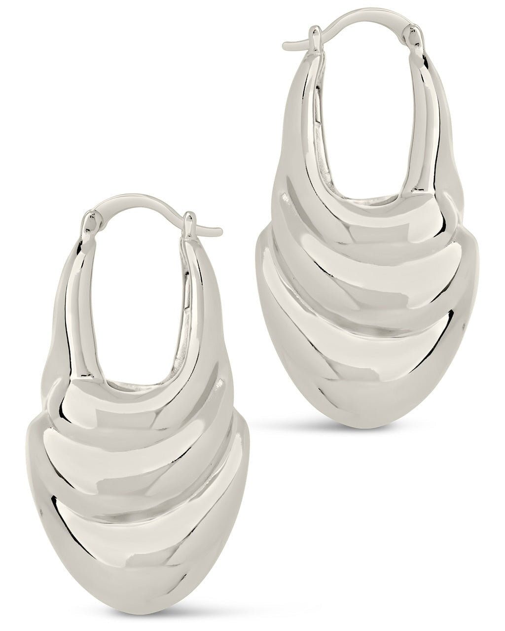Manon Hoops Earring Sterling Forever 