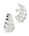 Bobine Statement Stud Earrings