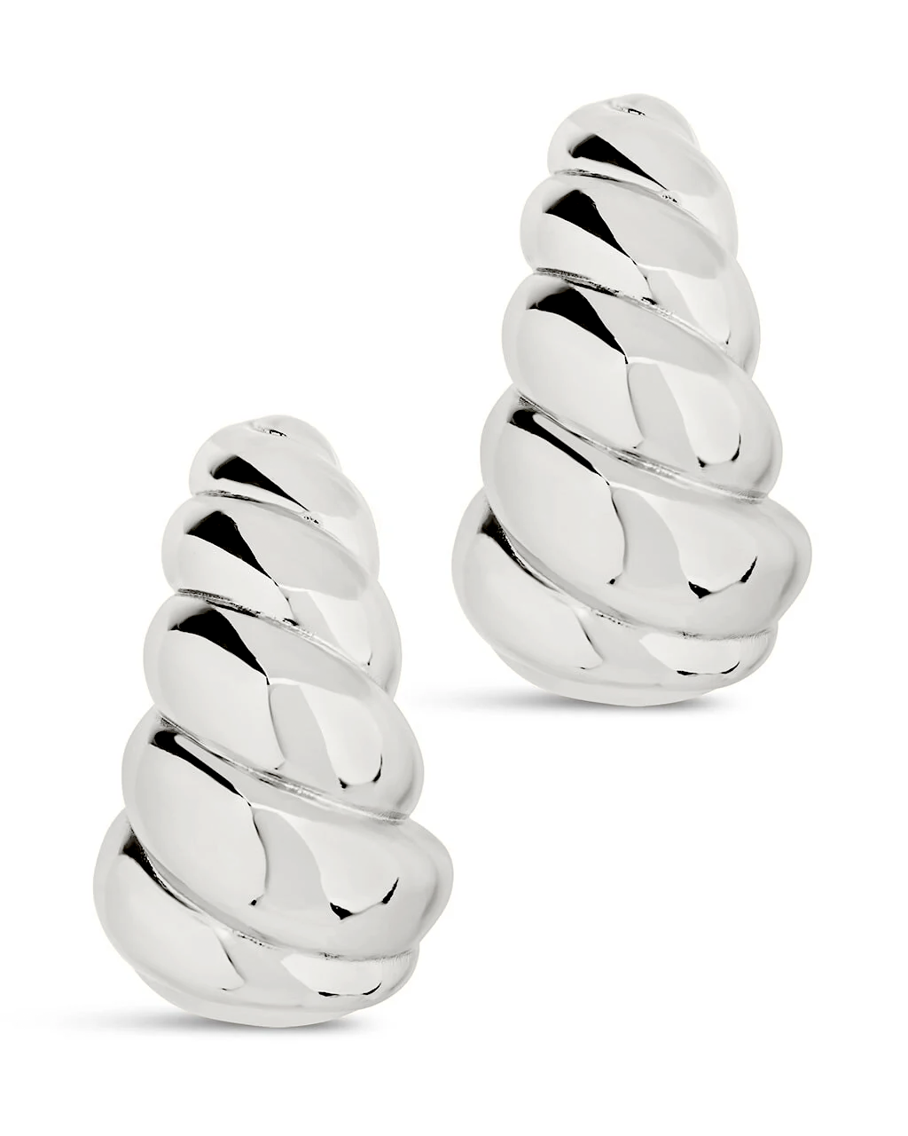 Bobine Statement Stud Earrings