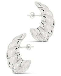 Bobine Statement Stud Earrings