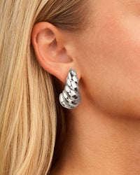 Bobine Statement Stud Earrings - Sterling Forever