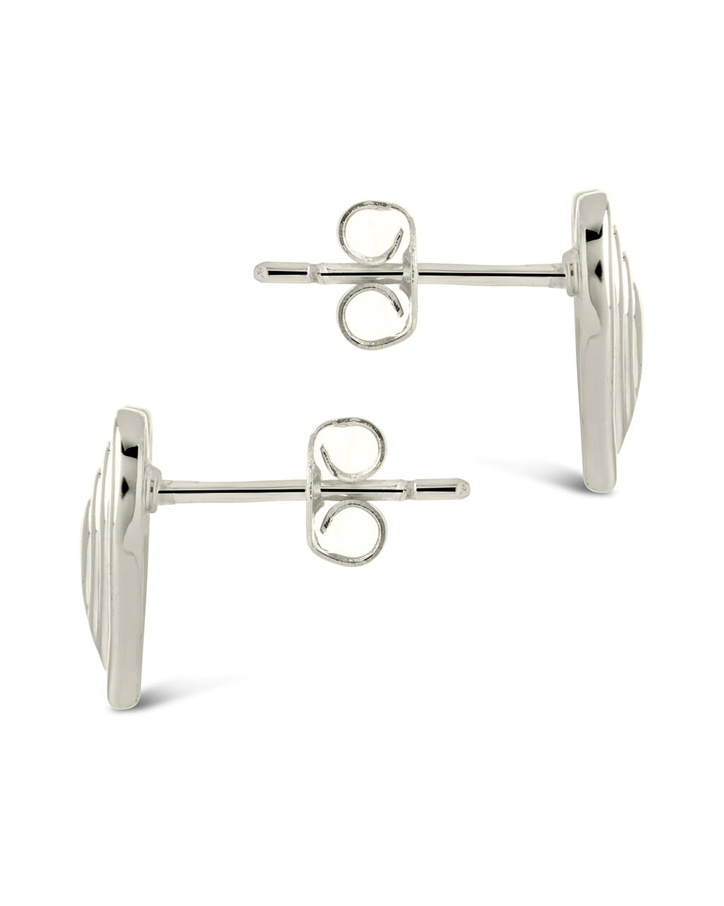 Beating Heart Studs Earring Sterling Forever 