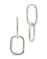 Talani Link Drop Earrings - Sterling Forever