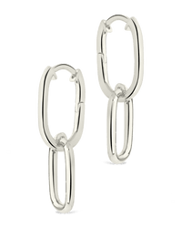 Talani Link Drop Earrings - Sterling Forever